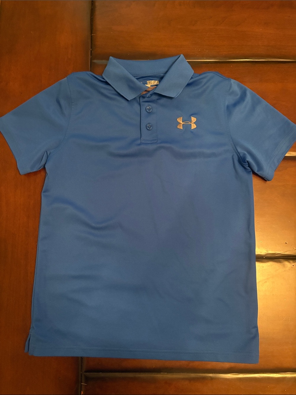 Under Armour Royal Blue Boys' Polo with Chest Logo